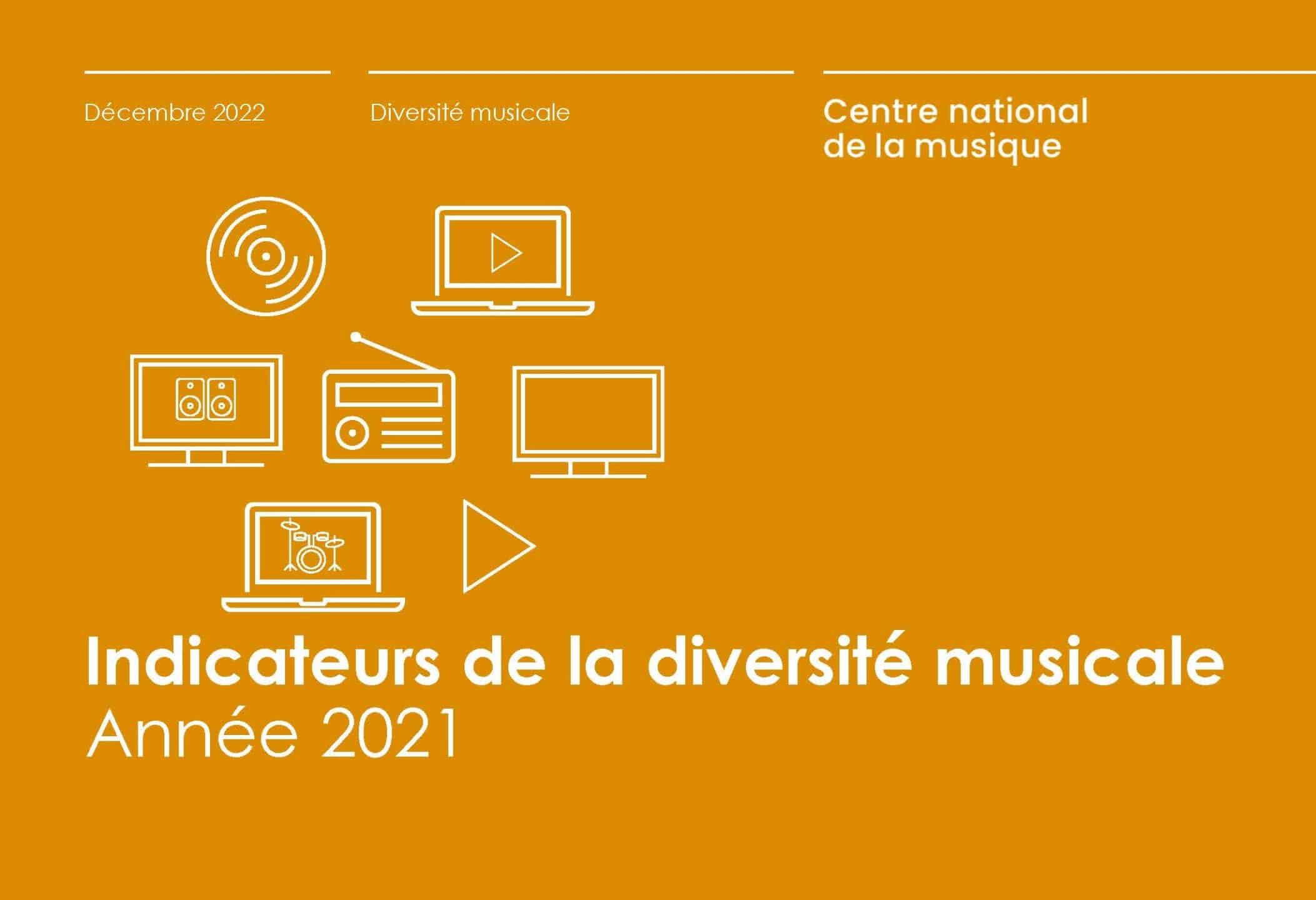 Le Centre national de la musique publie son rapport annuel sur la diversité musicale dans les médias, élargi pour la première fois à la production phonographique et au streaming (audio et vidéo)